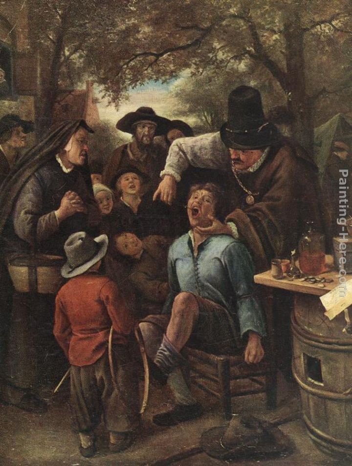 Jan Steen The Quackdoctor